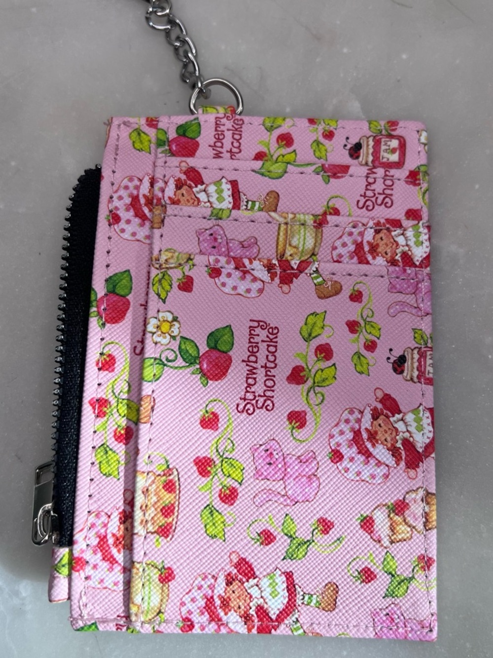 Strawberry Shortcake Pink Cardholder Wallet